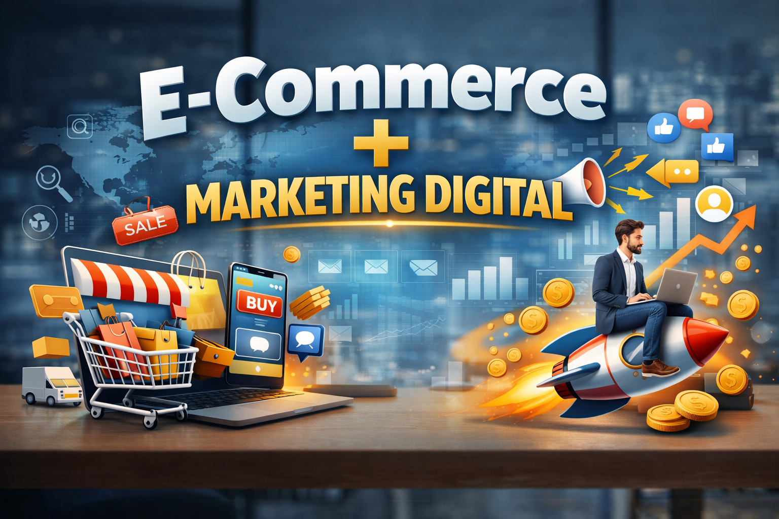 E-Commerce + Marketing Digital