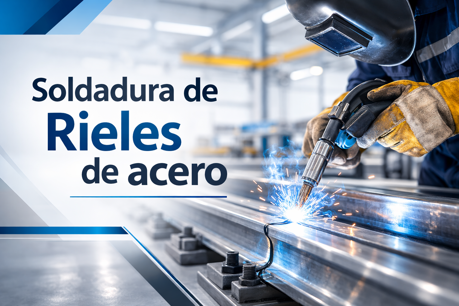Soldadura de Rieles de Acero